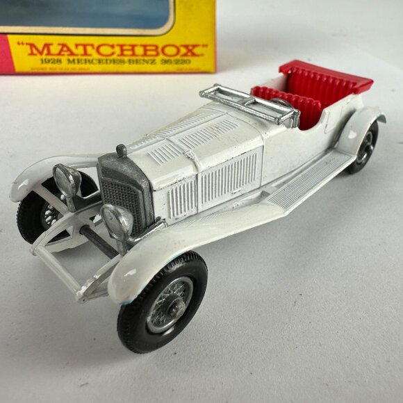 Matchbox 1928 Mercedes-Benz 36/220 Y-10 Diecast Model Car With Original Box - Picture 3 of 5
